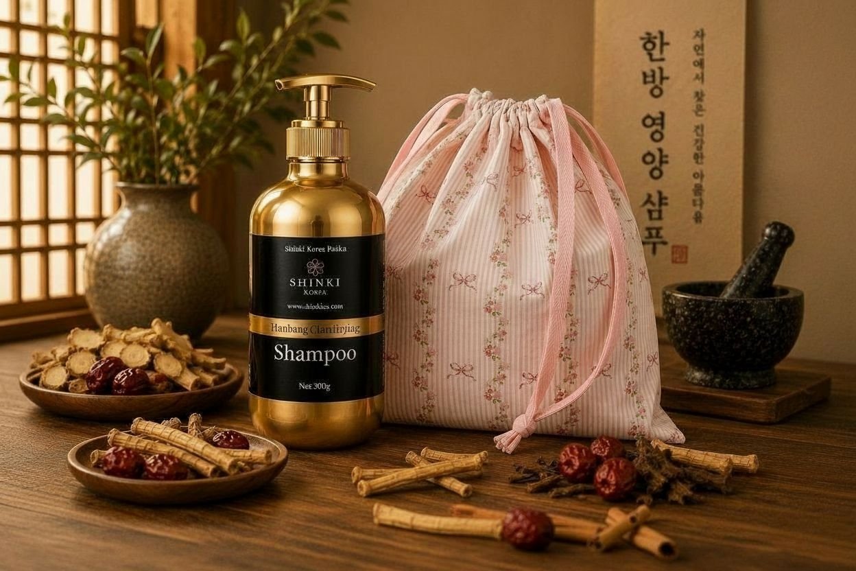 Shinki Hanbang Clarifying & Cooling Shampoo - Image 3