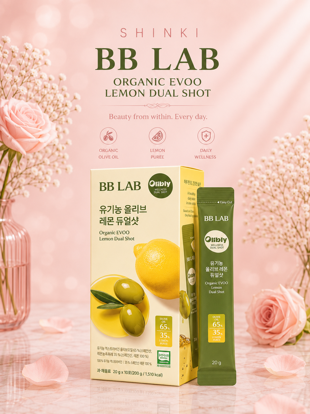 BBlab Olivaolaj Citrom Shot