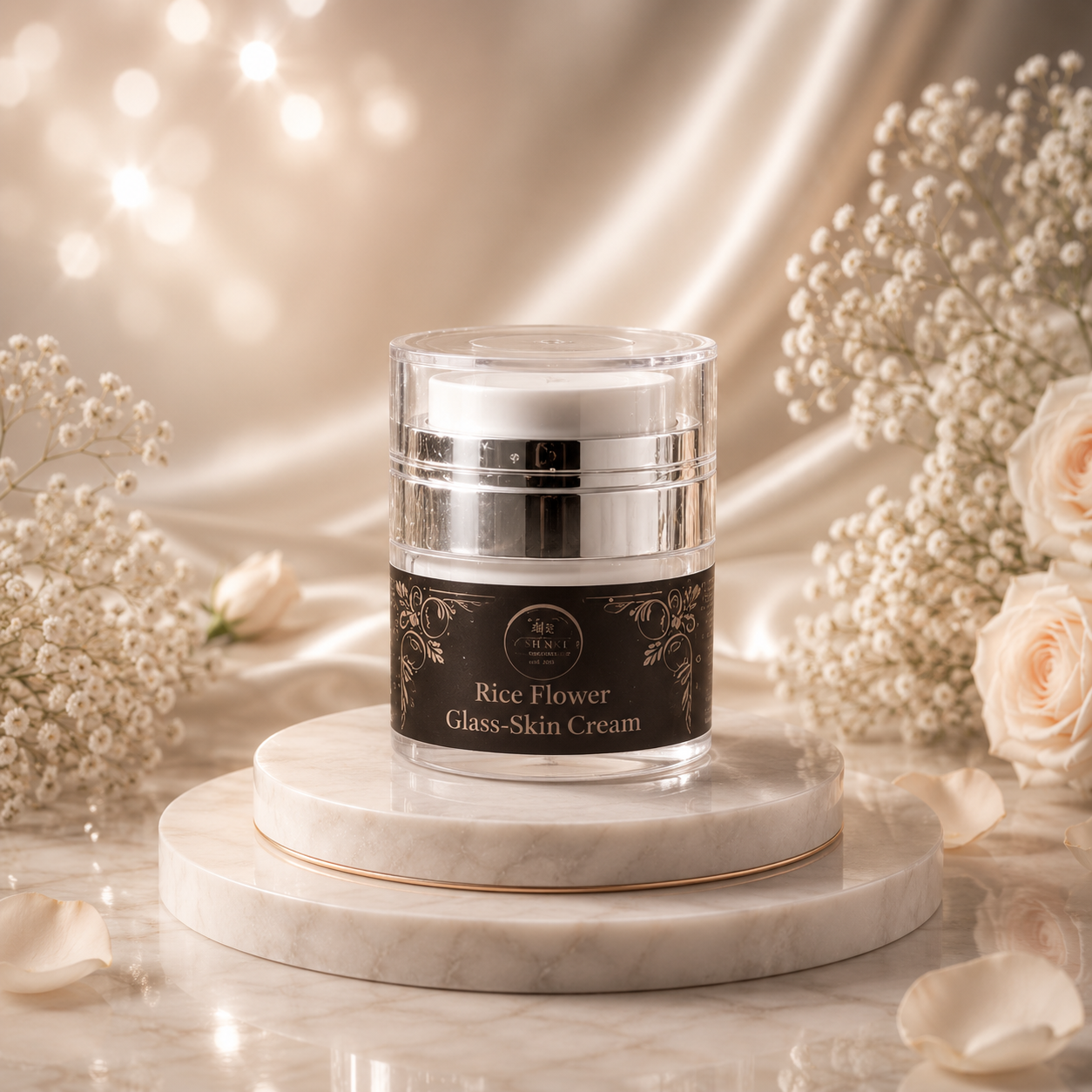Rice Flower Glass Skin Cream - SHINKI