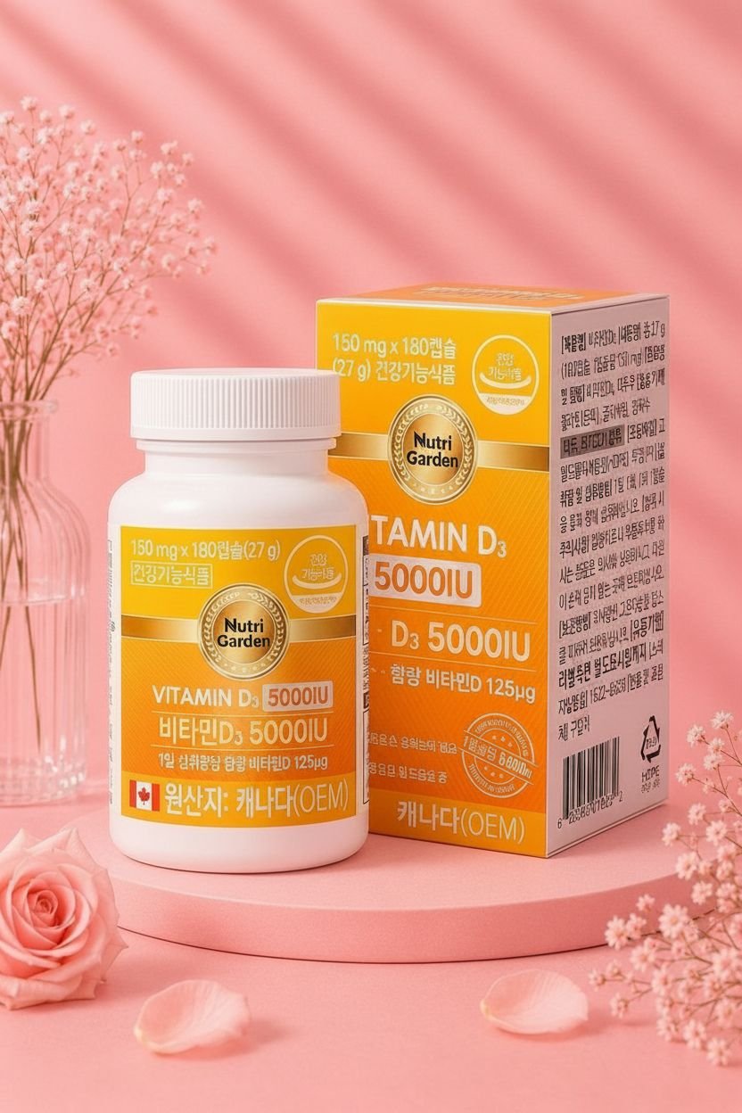 NutriGarden D3-vitamin 5000 NE