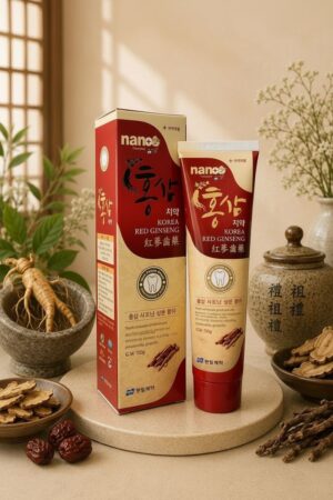 Pastă de dinți cu ginseng roșu coreean Hong-sam