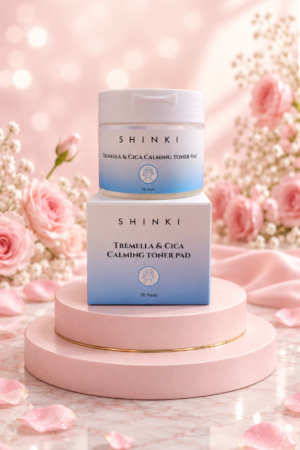 SHINKI Tremella & Cica Calming Toner Pad