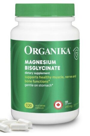 Organica Magnesium bisglycinate 200 mg - vegetarian capsule