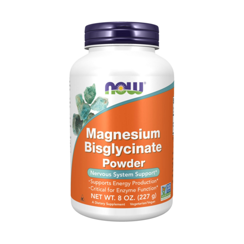 NOW Foods Magnesium Bisglycinate Powder